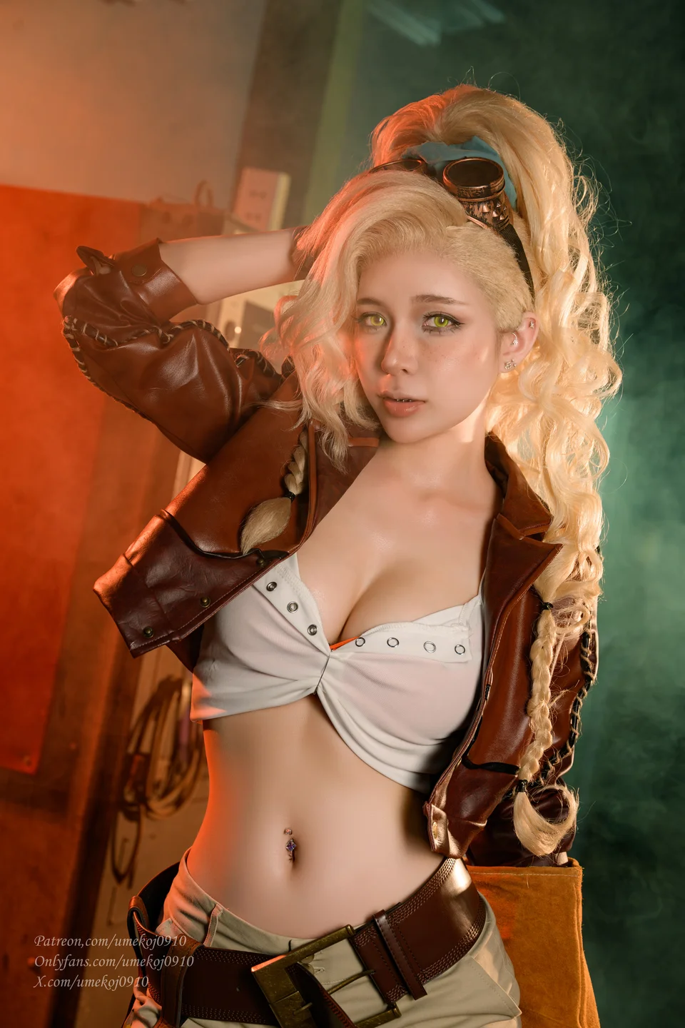 Umeko_J - Gemma (Monster Hunter) [94P-895MB] tg@simisebaisi 【丝足阁】007.webp